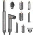 Dryhsip 8-in-1 Air Hair Styler | Foldable Ionic Blow Dry Brush & Curler