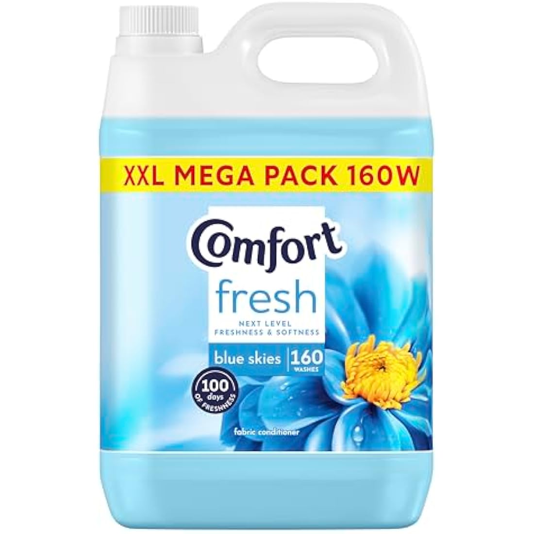 Comfort Fresh Blue Skies Fabric Conditioner - 160 Washes (4.8 L)