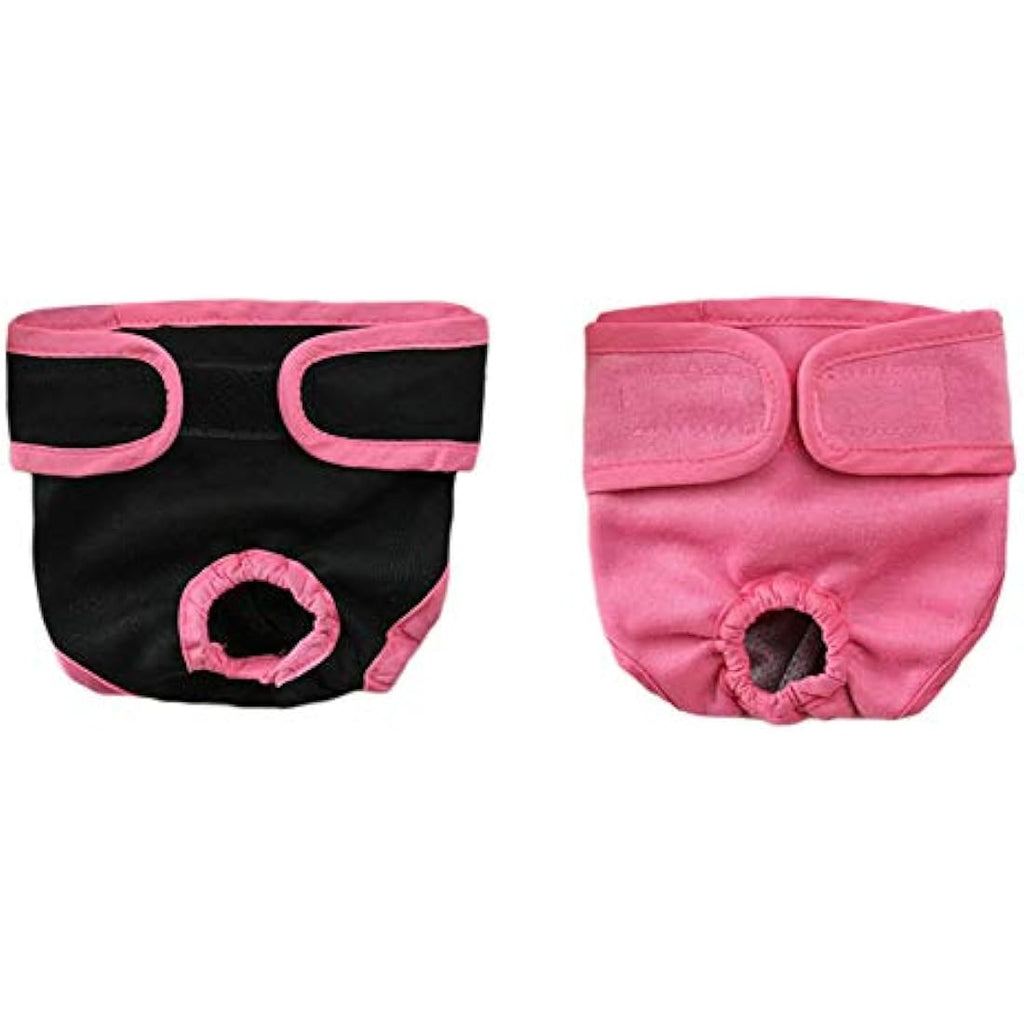 Diyafas Reusable Female Dog Diapers – 2 Pack Washable Sanitary Pants