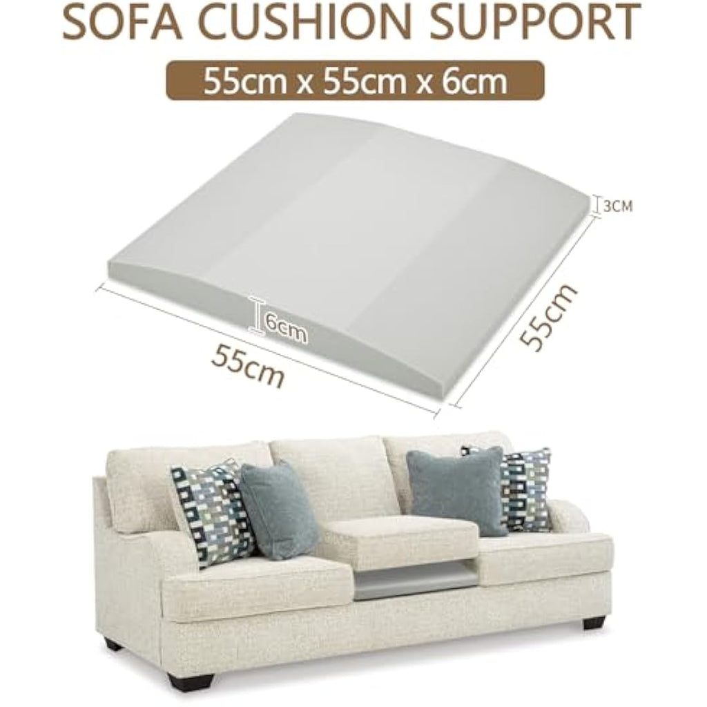 Baibu Sofa Cushion Support for Sagging Seats | High Density Foam, 2-Pack