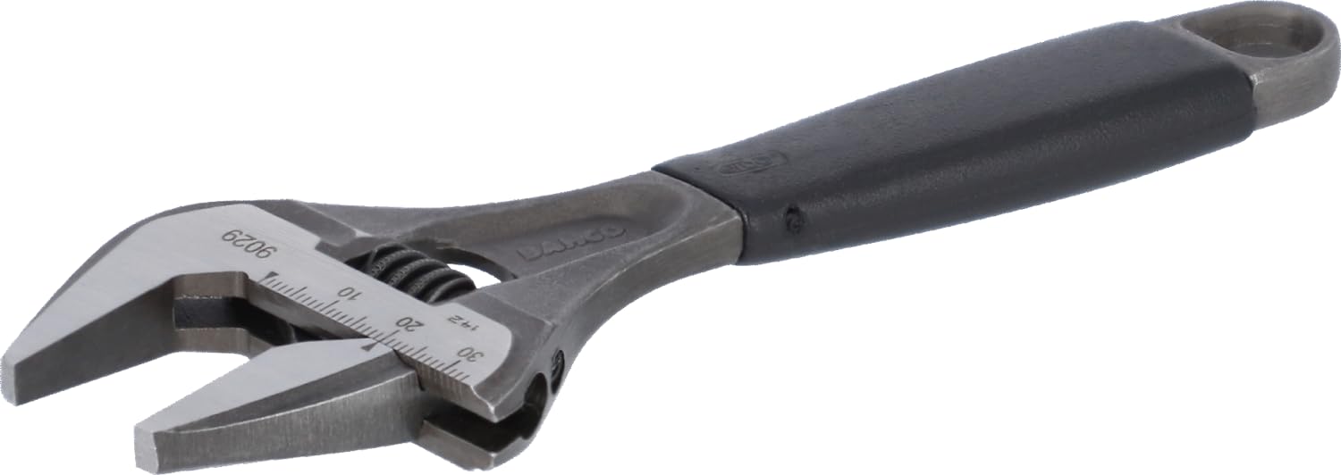 Bahco 9029 Adjustable Wrench | 170mm Extra Wide 32mm Jaw – Phosphated