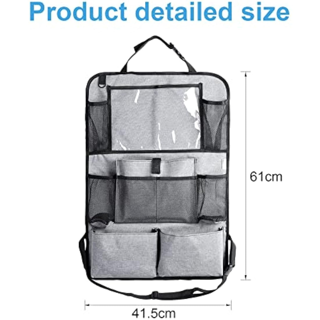AiQInu Car Back Seat Organiser | Waterproof Oxford Cloth Protector