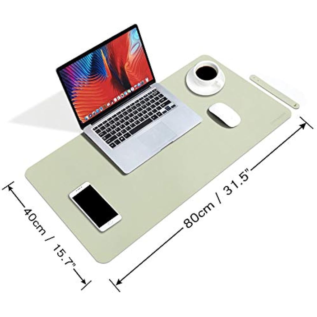 DOBAOJIA XL Desk Pad – 31.5" x 15.7" Waterproof PU Leather Mouse Mat
