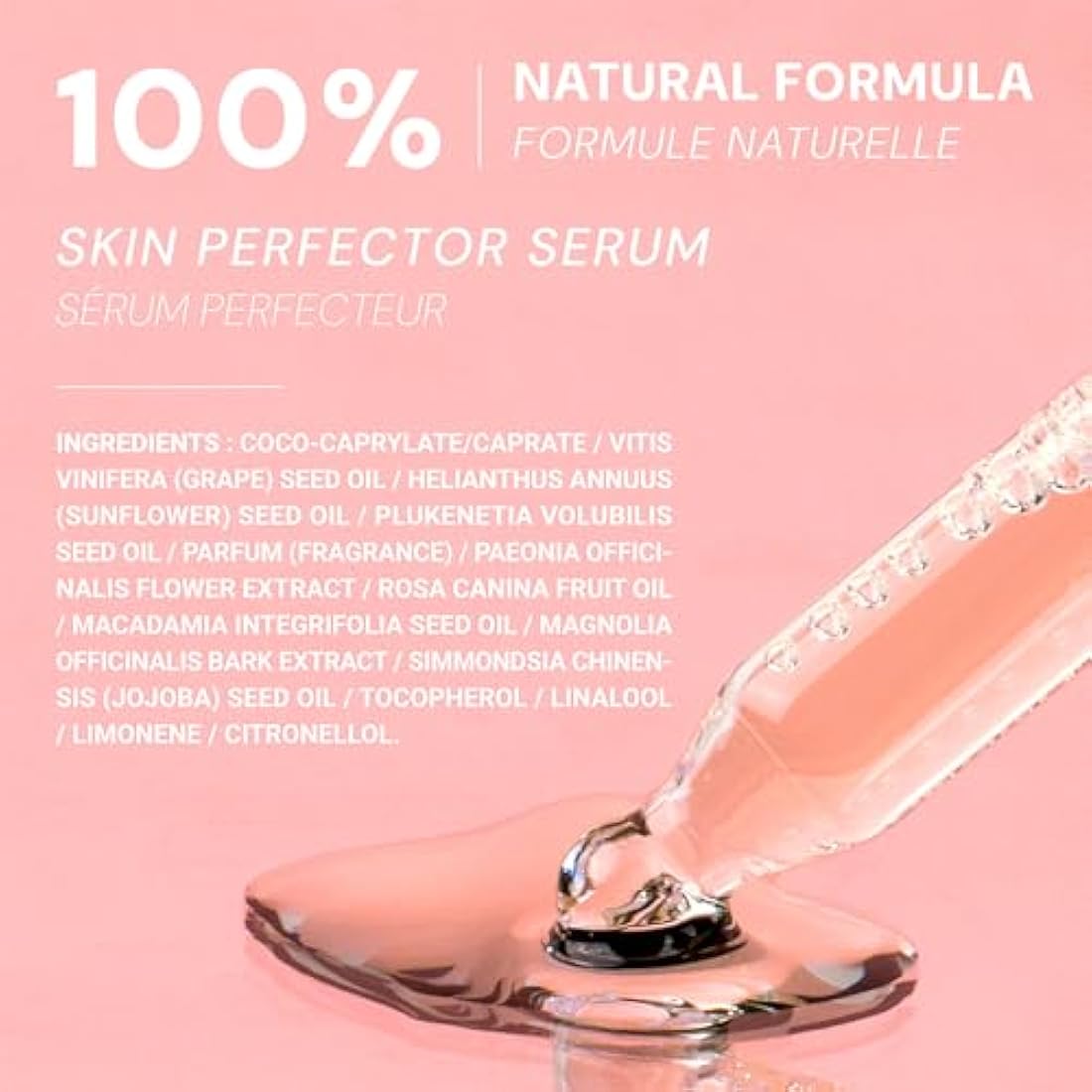 Panier des Sens Peony Face Serum – Natural Hydrating & Glow – 30ml