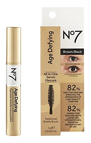 No7 Age Defying All-In-One Serum Mascara – Brown/Black – 7ml