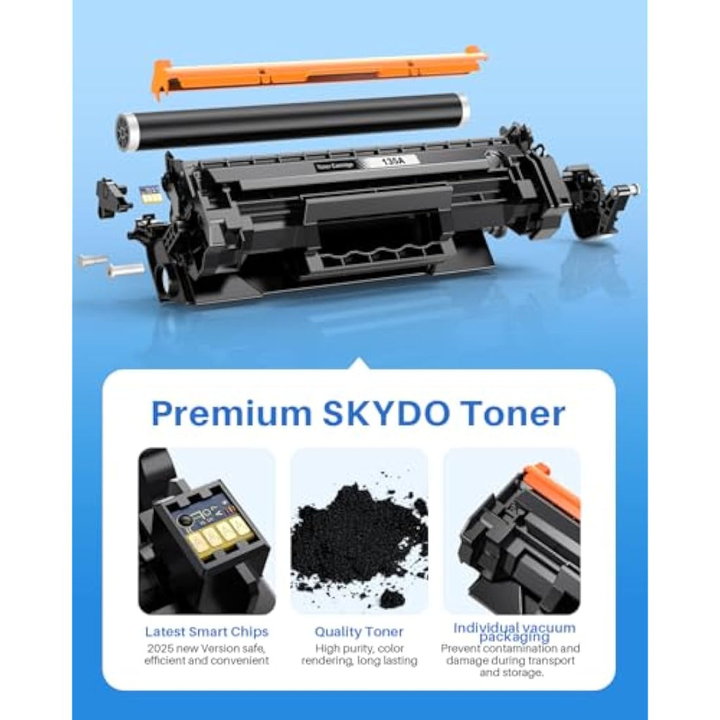 Skydo 135A Black Toner Cartridge for HP LaserJet M209 & M234 Printers