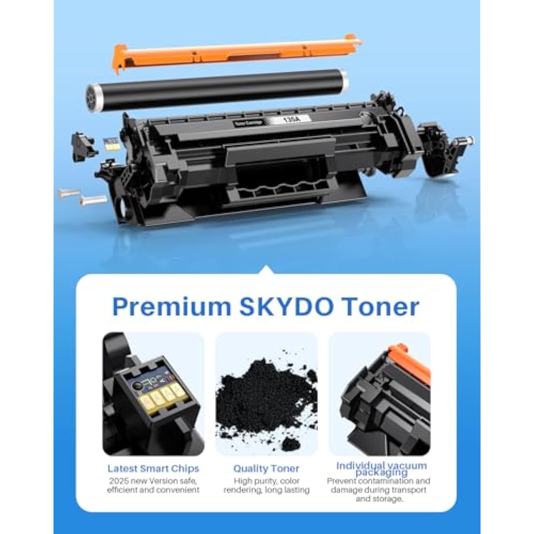 Skydo 135A Black Toner Cartridge for HP LaserJet M209 & M234 Printers
