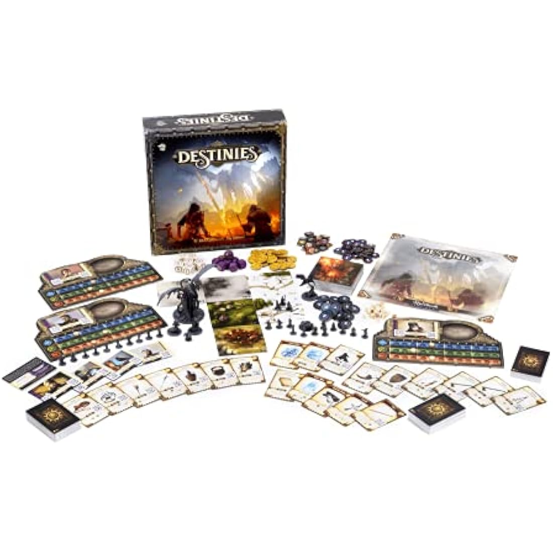 Lucky Duck Games Destinies Board Game | Narrative RPG Adventure