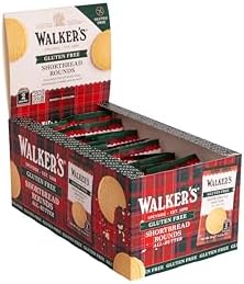 Walker's Gluten Free Pure Butter Shortbread Rounds - 60 Pack (30g)