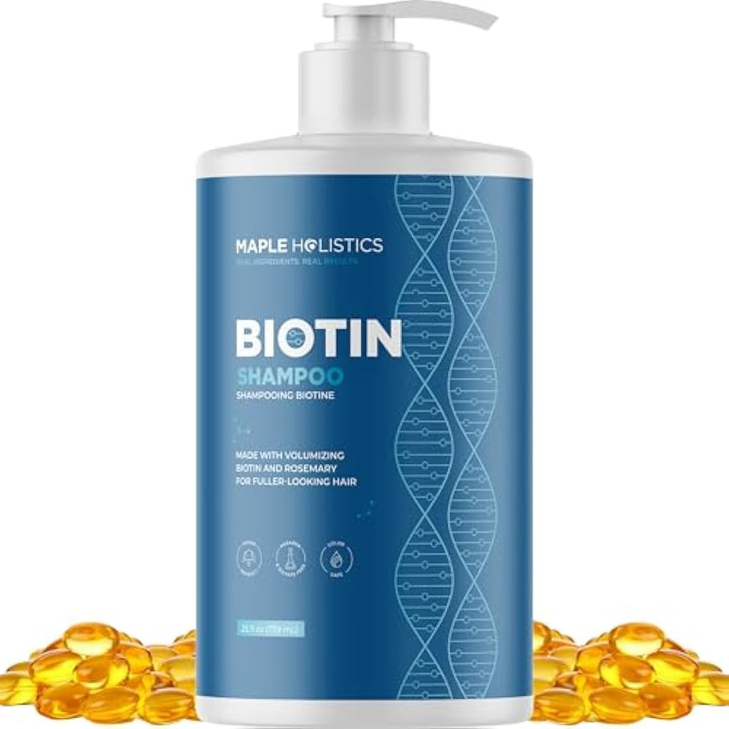 Biotin & Rosemary Volumizing Shampoo for Thinning Hair