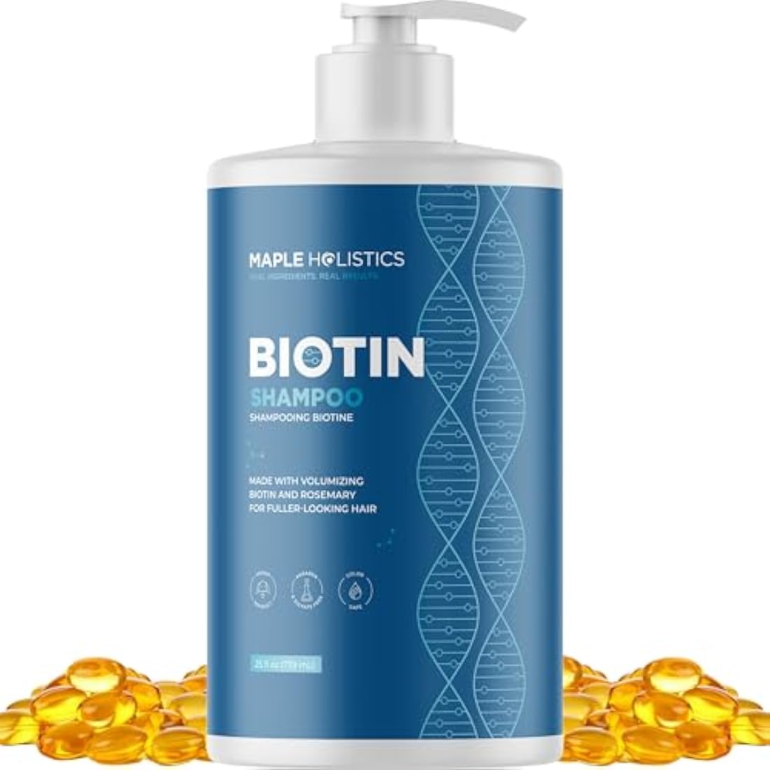 Biotin & Rosemary Volumizing Shampoo for Thinning Hair