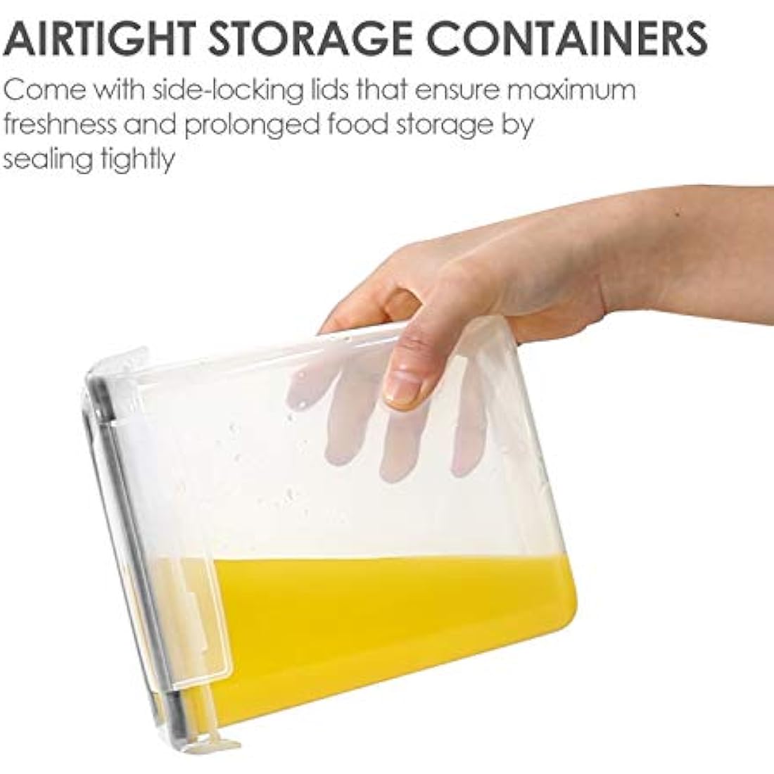 Vtopmart 24-Piece Airtight Food Storage Containers | BPA-Free Plastic