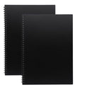 A3 Sketchbook 2-Pack | 160GSM Hardback Spiral Drawing Pad