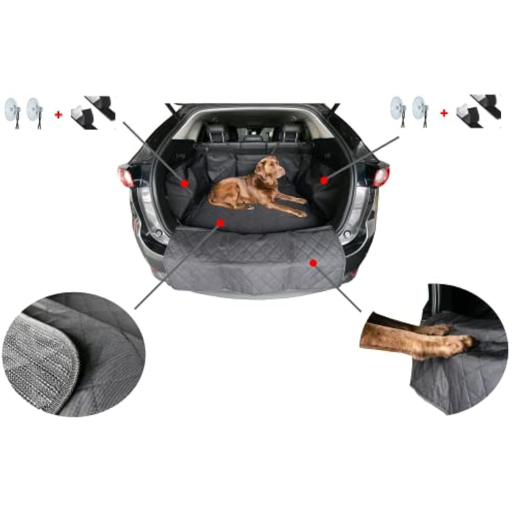 fixcape Dog Boot Protector – Waterproof Non-Slip SUV Car Mat