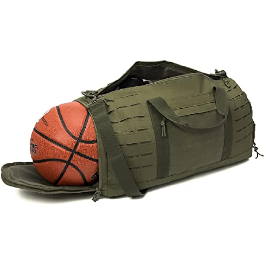 QT&QY 40L Military Tactical Duffle Bag | Waterproof Gym & Travel Tote