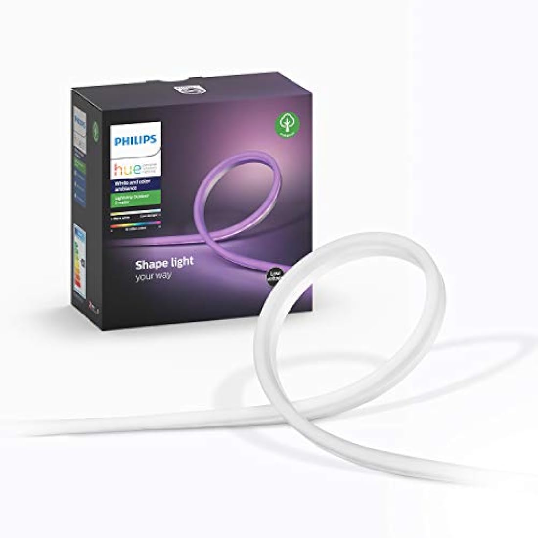 Philips Hue Outdoor Lightstrip – 2M Smart RGB LED Garden Lighting