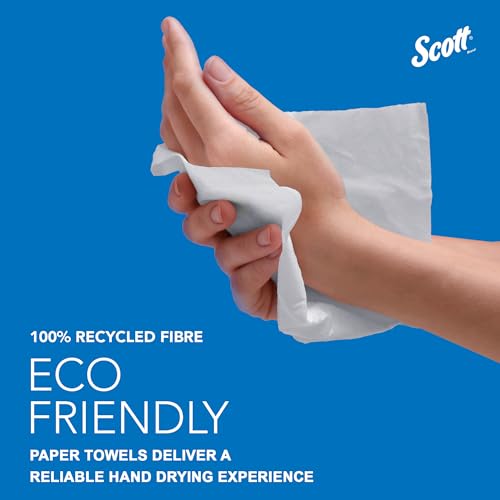 Scott Essential 6636 Narrow-Fold Paper Hand Towels - 2,640 Sheets