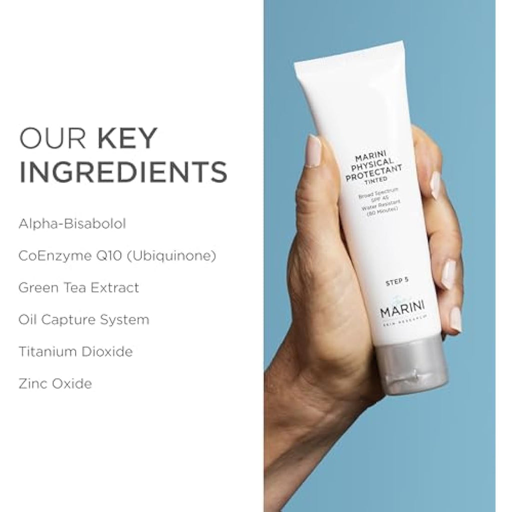 Jan Marini Physical Protectant SPF 45 – Tinted Mineral Sunscreen 2oz