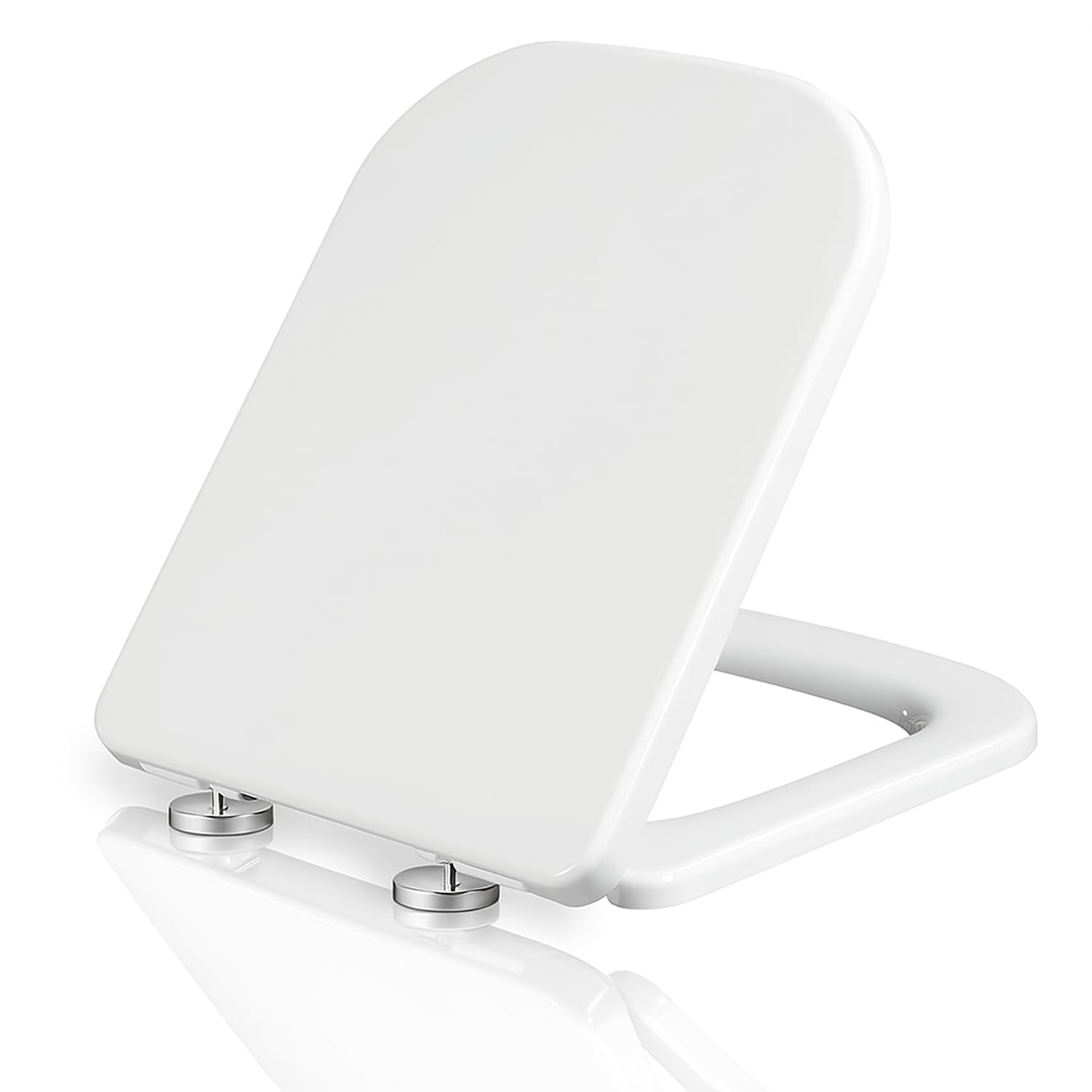 Mass Dynamic Square Toilet Seat – Soft Close with Quick Release