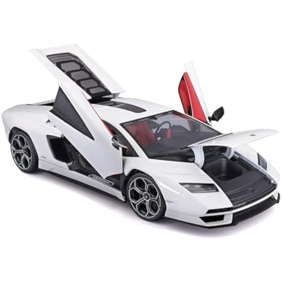 Maisto Lamborghini Countach LPI 800-4 – 1:18 Die-Cast Model Car, White