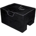 Pet Gear Booster Car Seat |  Medium Microsuede Pet Bed - Black