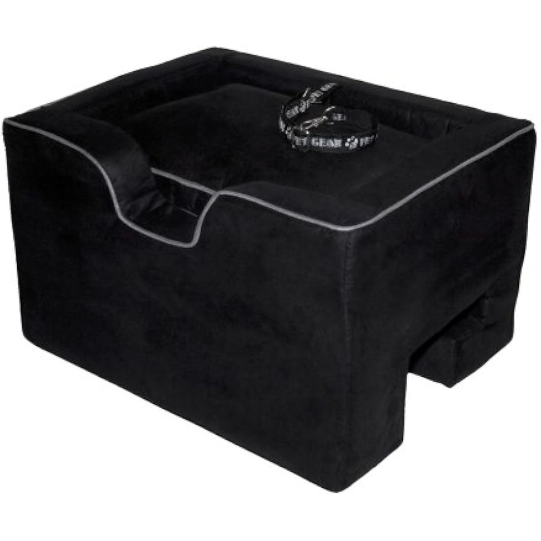 Pet Gear Booster Car Seat |  Medium Microsuede Pet Bed - Black