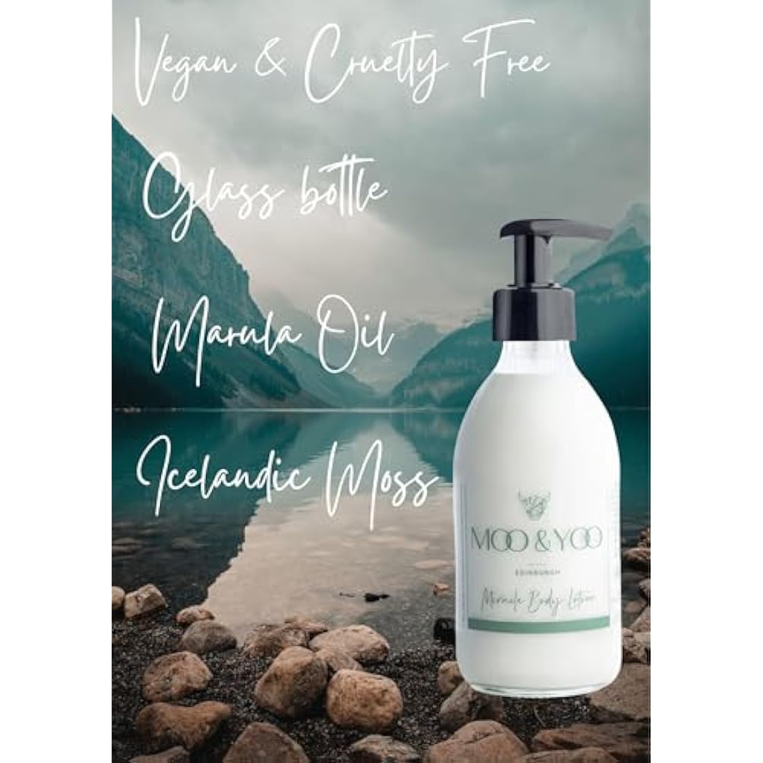 Moo & Yoo Miracle Body Lotion – Marula Oil & Icelandic Moss – 250ml