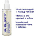 Malin + Goetz Facial Cleansing Oil – Lavender & Eucalyptus Makeup Remover