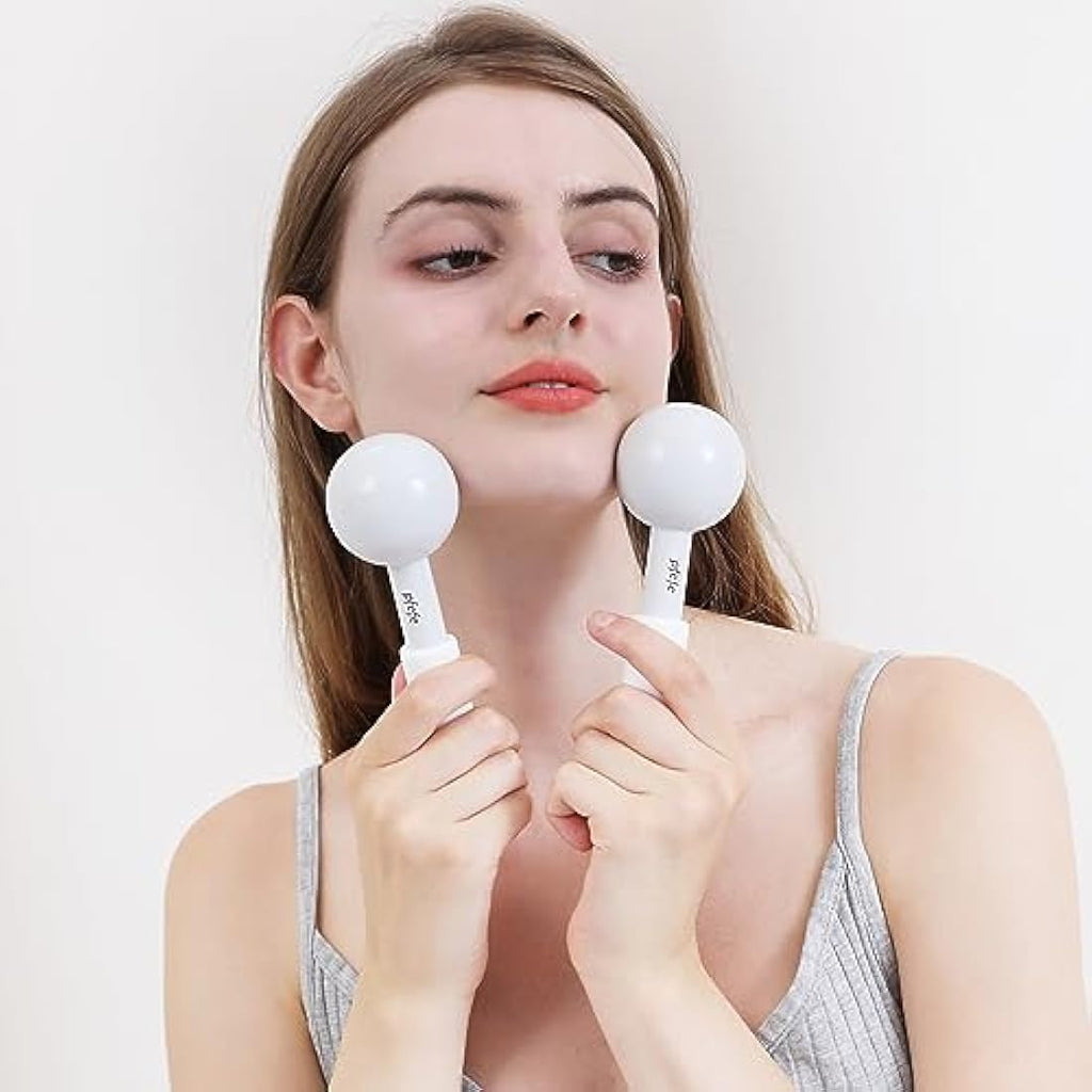 Pfefe Stainless Steel Ice Globes – Cryo Sticks for Face and Eyes