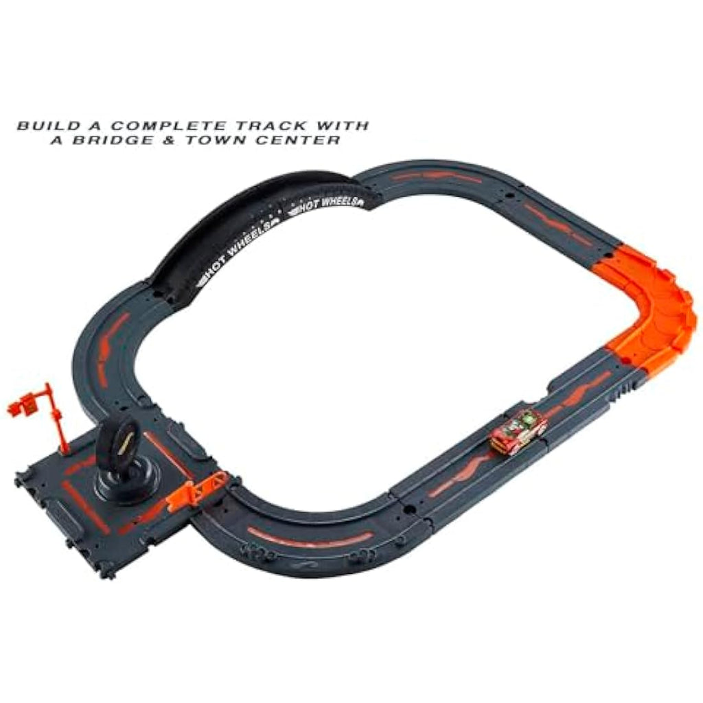 Hot Wheels City Track Pack – 10-Piece Expansion Set with Toy Car