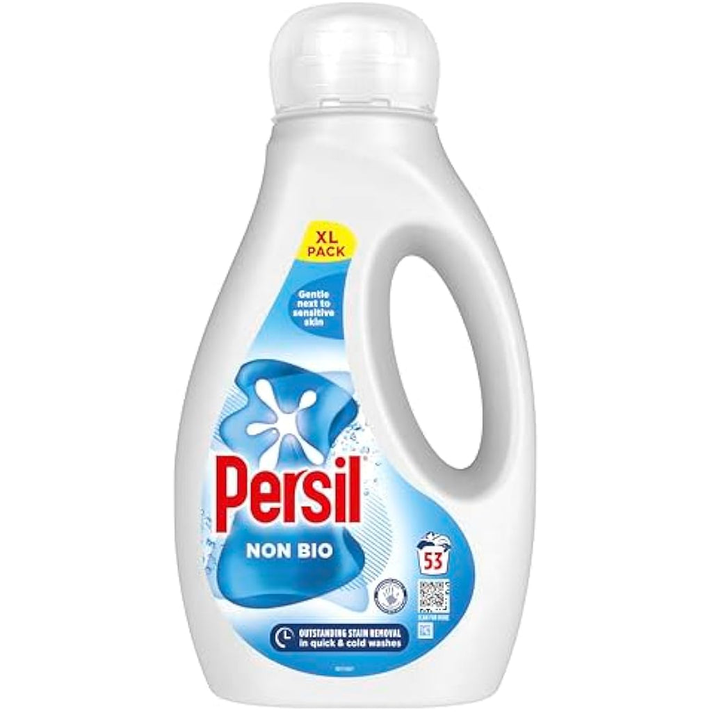 Persil Non Bio Laundry Liquid Detergent - Sensitive Skin - 53 Washes