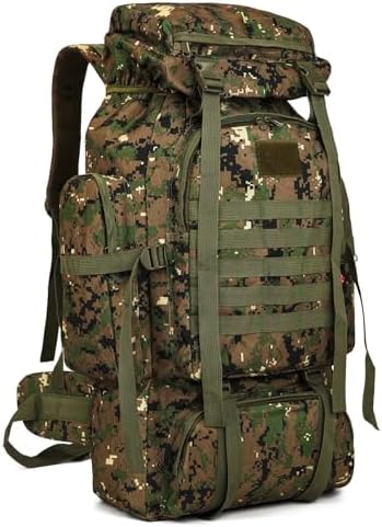 W WINTMING Military Hiking Backpack | Durable Tactical Camping Rucksack