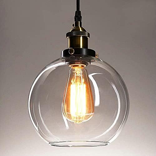 Jolof Store E27 Vintage Edison Light Bulbs – Amber Warm ST64 60W (6 Pack)
