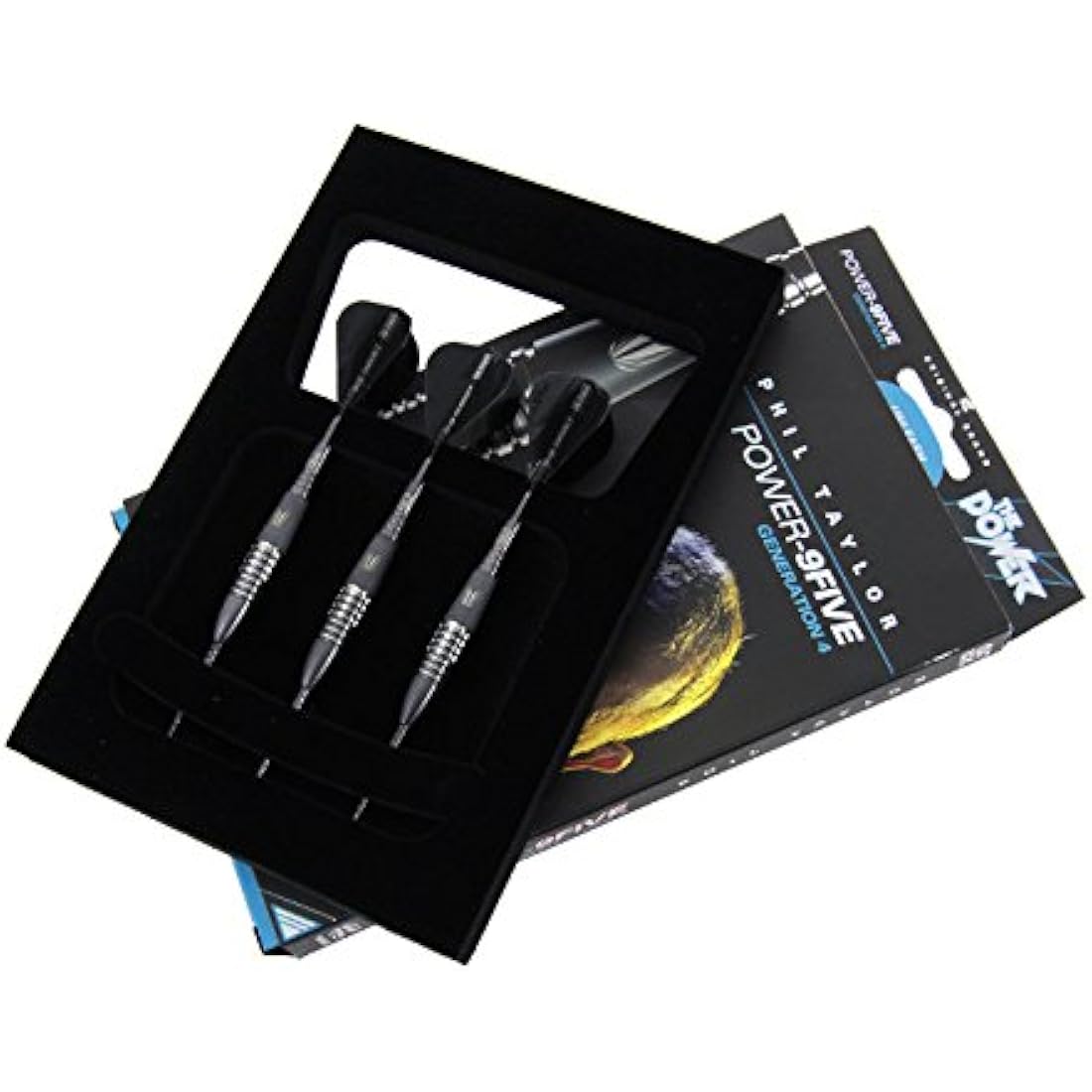 Target Darts Power 9Five Gen 4 Steel Tip Darts – Black Titanium Nitride