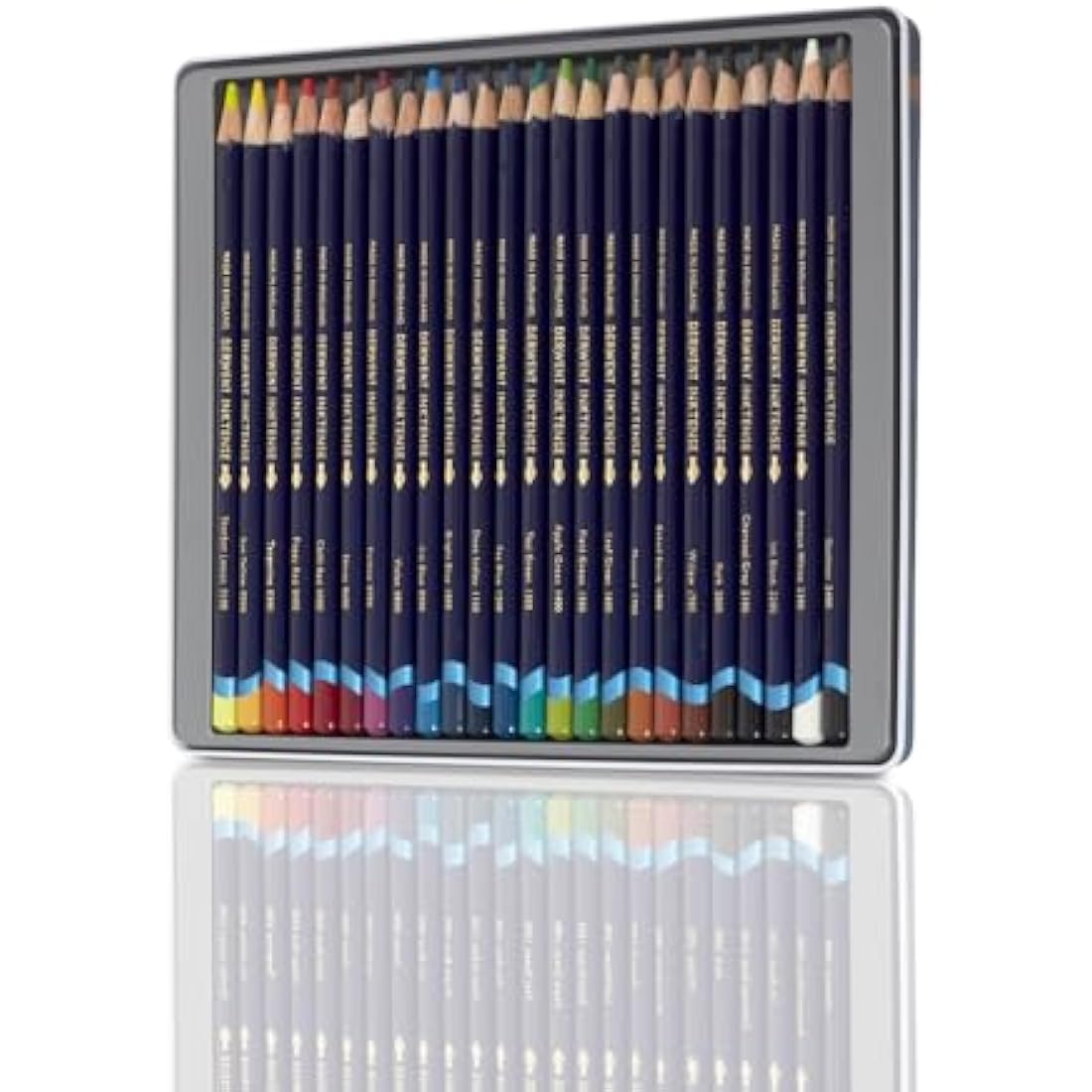 Derwent Inktense Permanent Watercolour Pencils - Set of 24 Tin