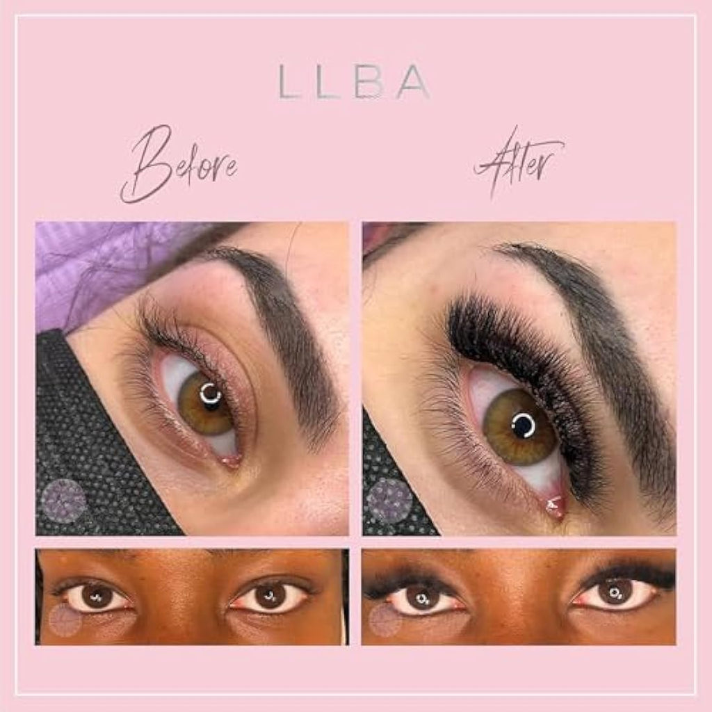 LLBA Promade Mix Fans | Handmade Volume Eyelash Extensions | 10D 0.03 C