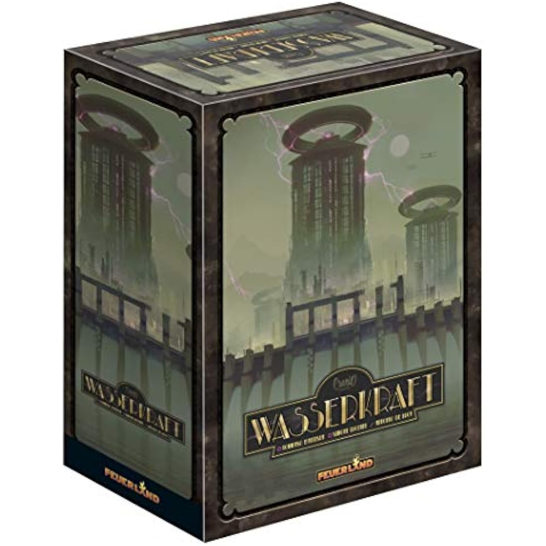 Feuerland Spiele Wasserkraft – Expertenspiel Strategiespiel Deutsch