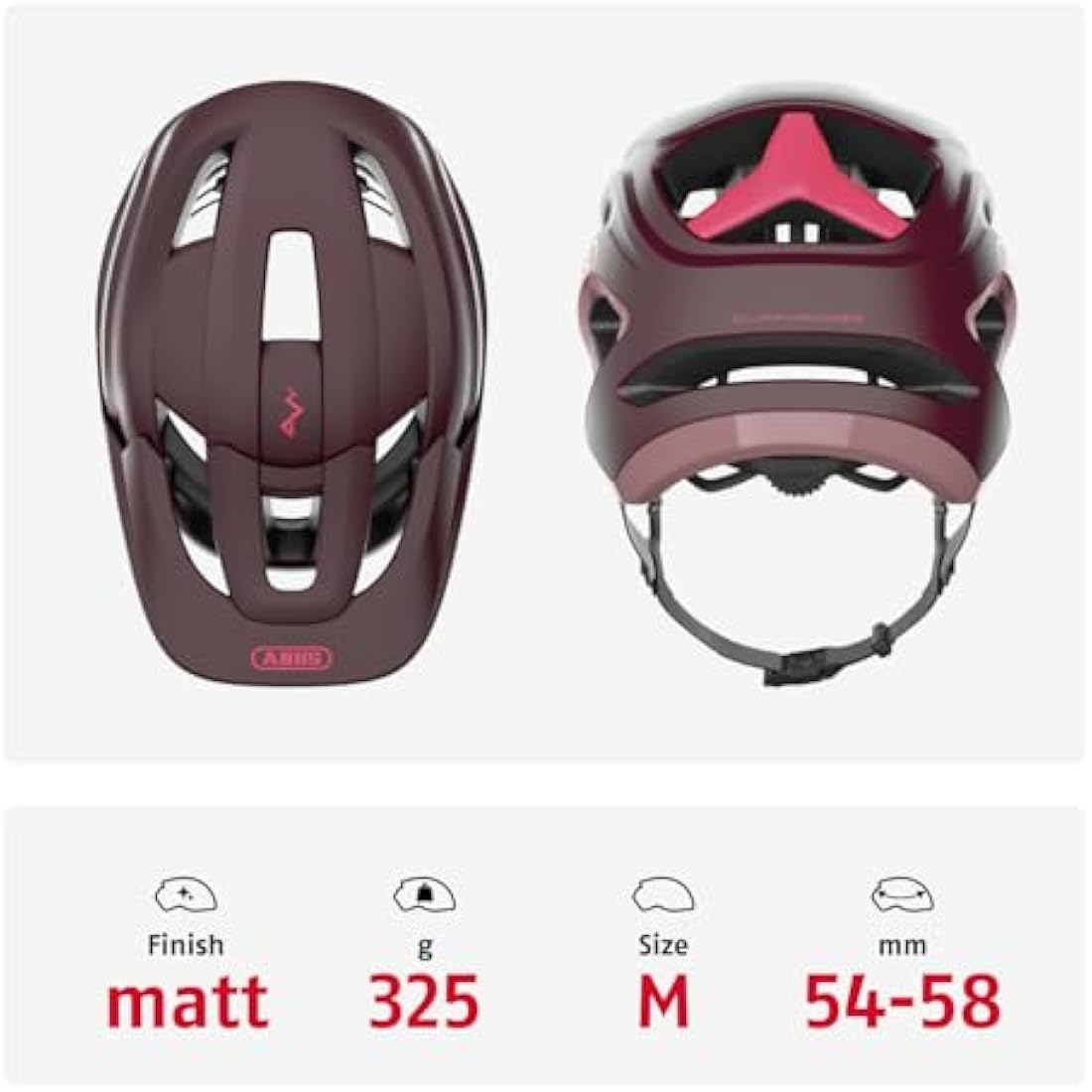 ABUS CliffHanger MTB Helmet – Vented Trail Bike Helmet with Fidlock