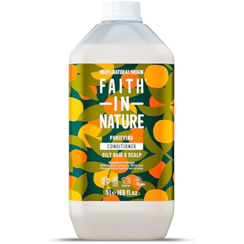 Faith In Nature Grapefruit & Orange Conditioner | 5L Refill Pack