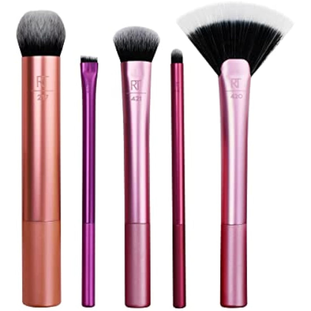 Real Techniques Artist Essentials 5-Piece Synthetic Makeup Brush Set