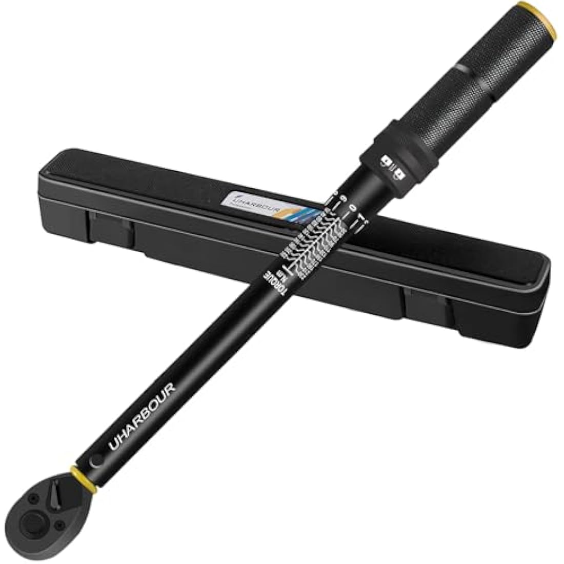 Uharbour 1/2" Drive Torque Wrench | 20-230 Nm Dual-Direction ±3% Accuracy