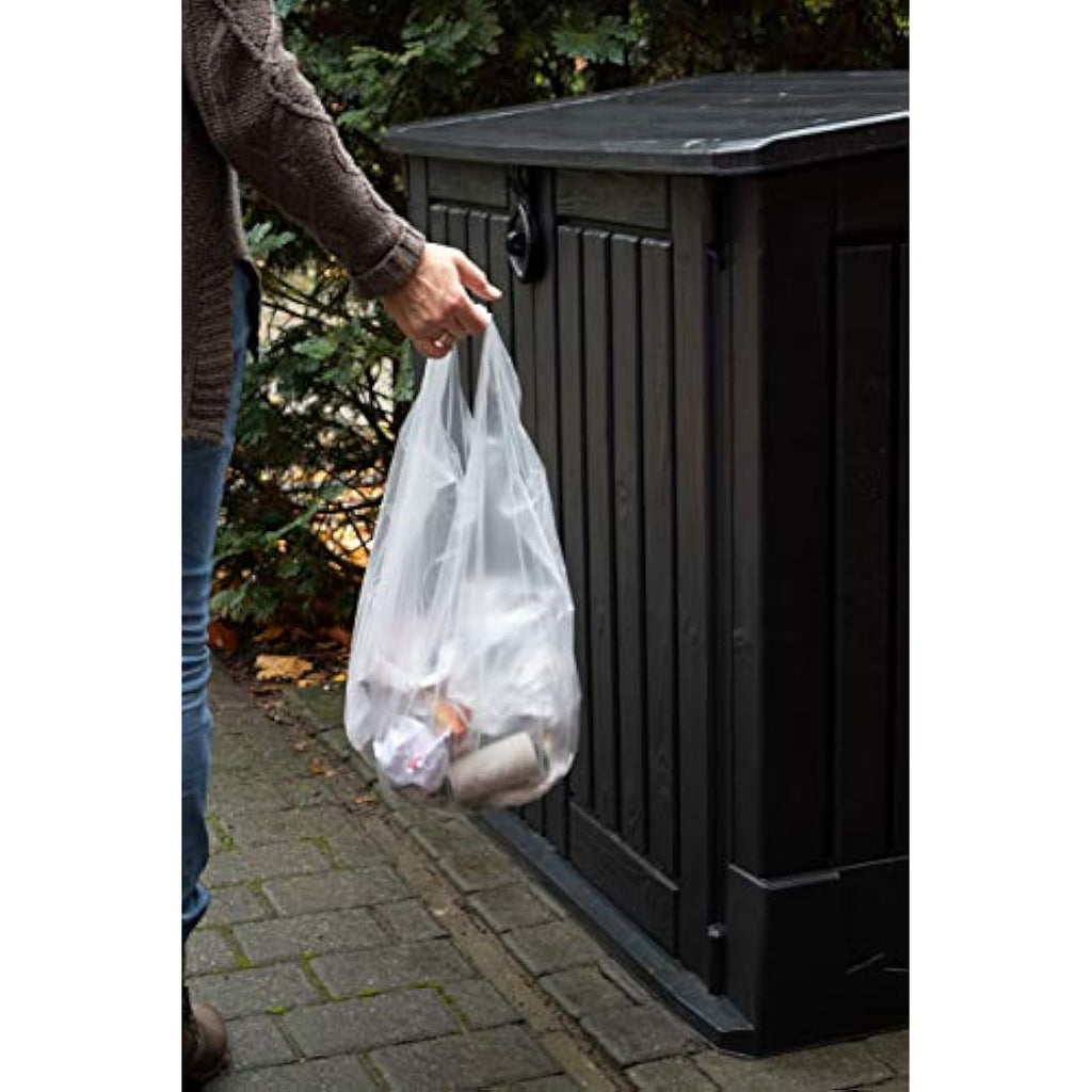 Sunmondo 5L Bin Liners with Handles – 120 Small Bathroom Trash Bags