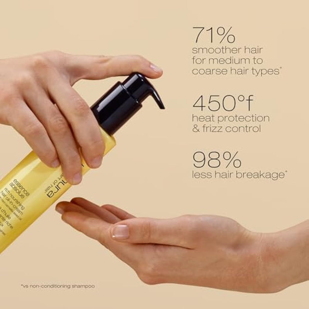 Shu Uemura Essence Absolue Nourishing Hair Oil-in-Cream with Camellia Oil