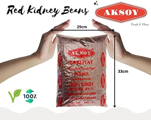Aksoy Red Kidney Beans – 10KG Bulk Premium Grade Legumes | Jolof Store