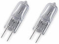 Osram G4 Halogen Capsule Bulbs | 14W (20W Eq.) | Warm White | 2 Pack