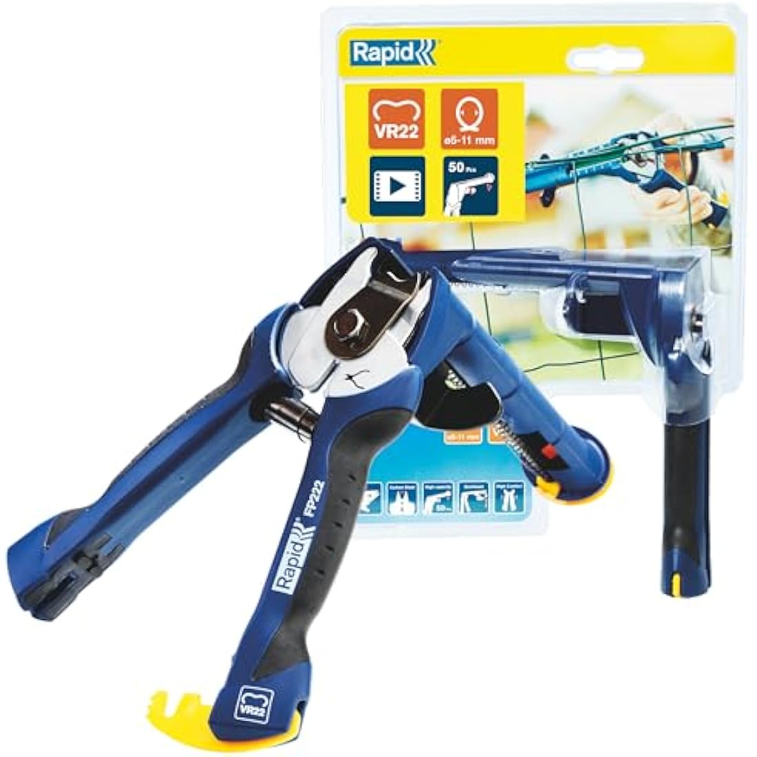 Rapid FP222 Fence Pliers for VR22 Hogrings with High Capacity Magazine