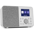 MangoKit MD3 DAB/DAB+ Digital Radio with Bluetooth & Dual Alarm – Stone Grey