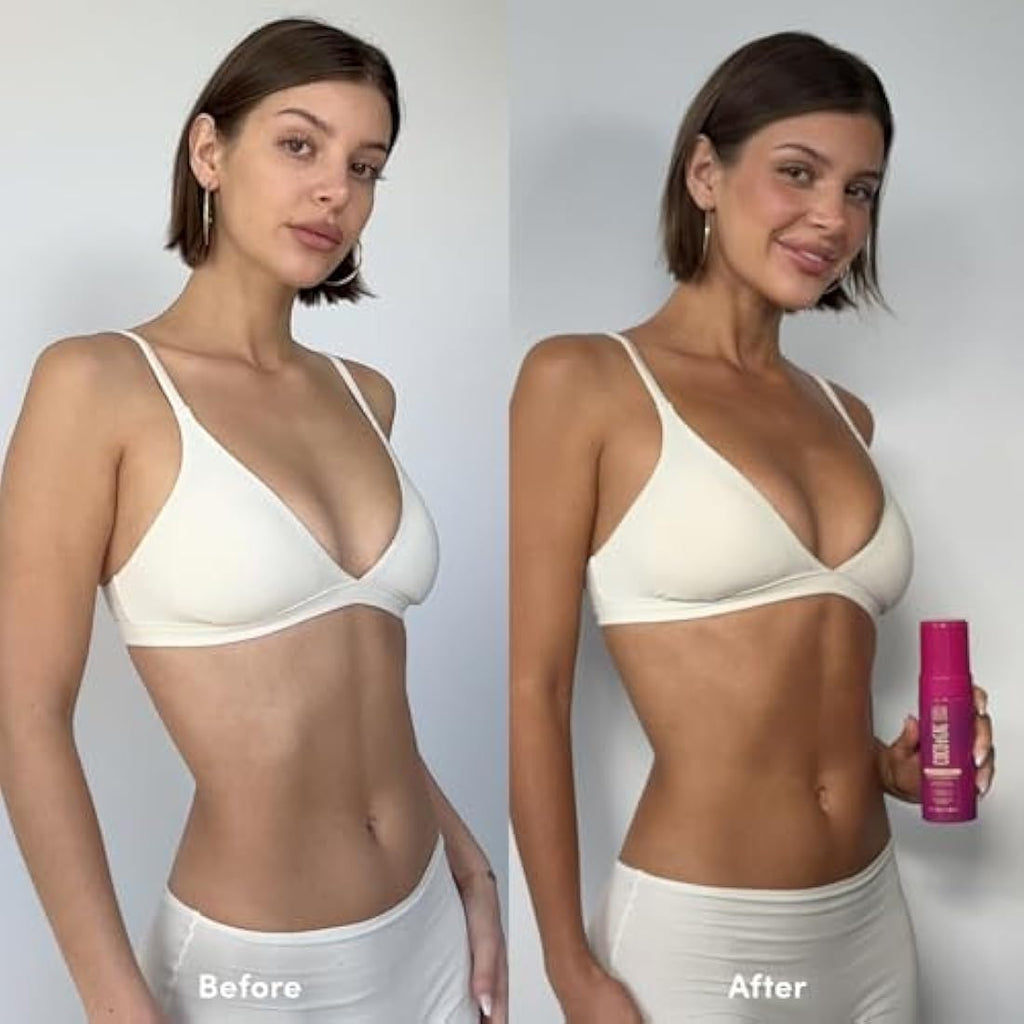 Coco & Eve Express Tanning Antioxidant Mousse – Dark Sunless Tan (150ml)