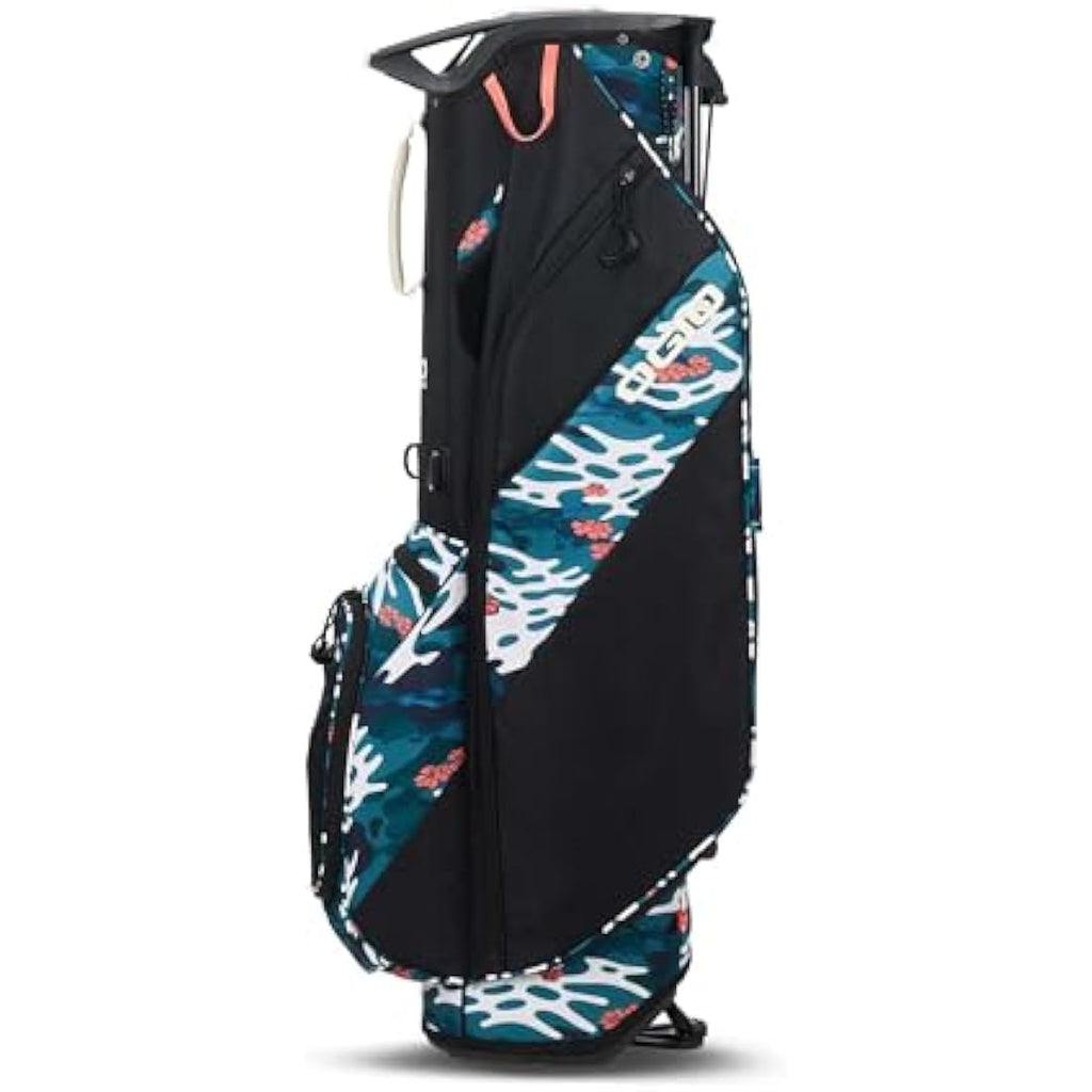 OGIO Fuse Lightweight Golf Stand Bag – Wave Camo Polyester Nylon