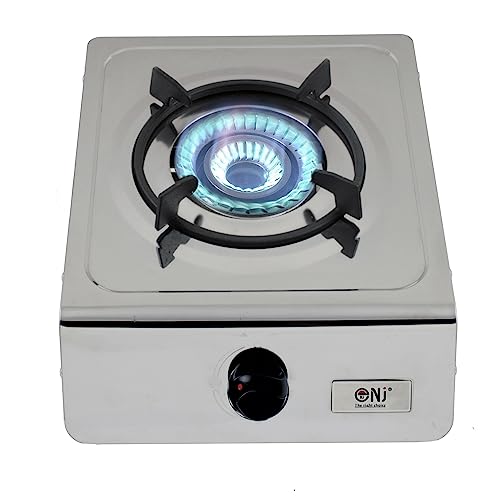 Jolof Store NJ-100SD Single Burner Portable LPG Gas Stove | Stainless Steel